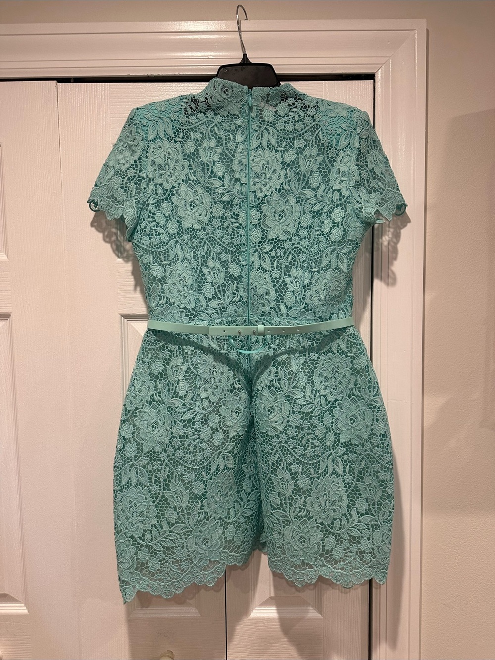 Nadine Merabi Milly Mint Dress - Picture 4 of 6